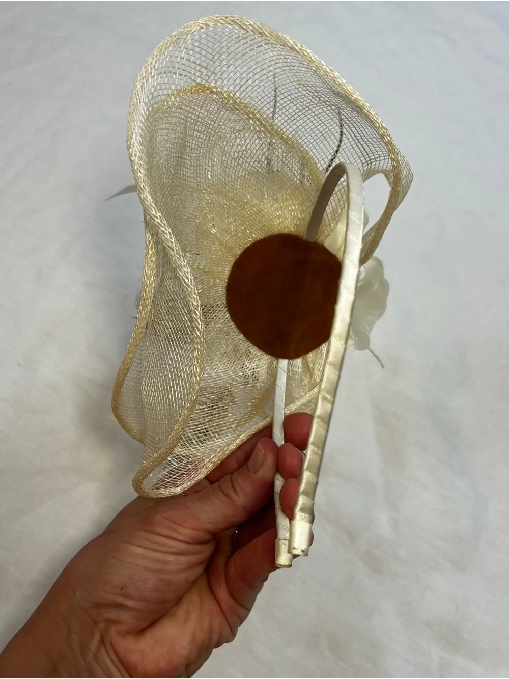 Vintage Inspired Bridal Headband Fascinator
